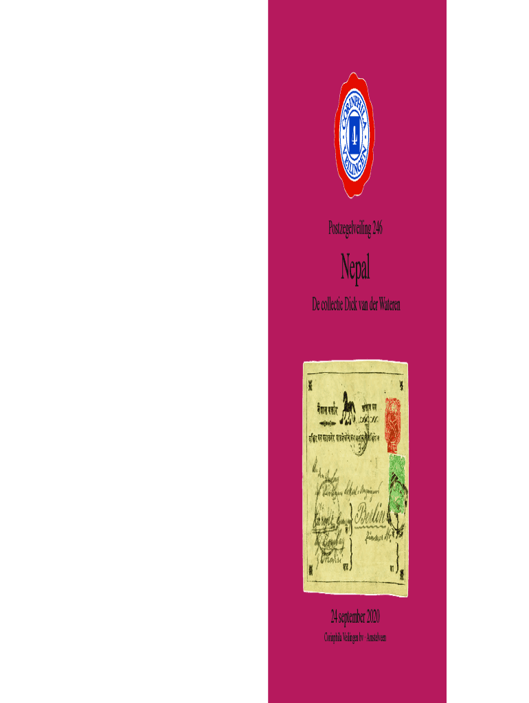 246e veiling Nepal De collectie Dick van der Wateren Preview on Page 1