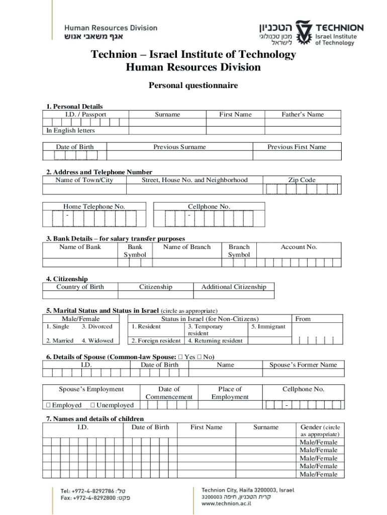 Fillable Online Template Letters UIC Human Resources Fax Email Print