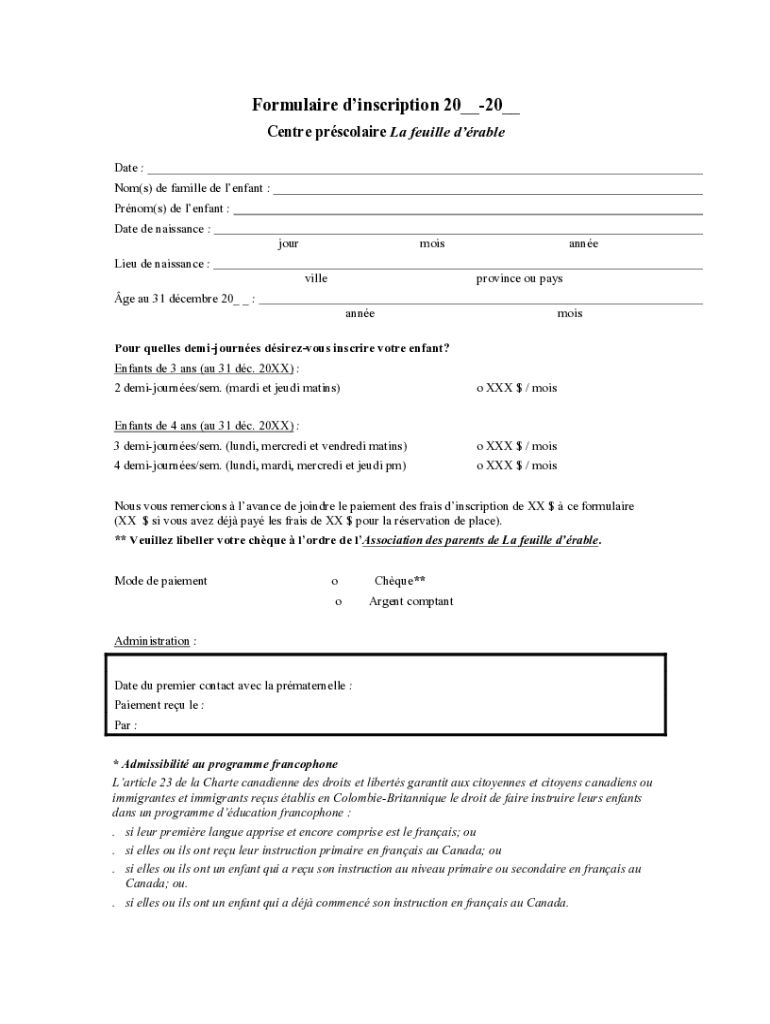 Form preview