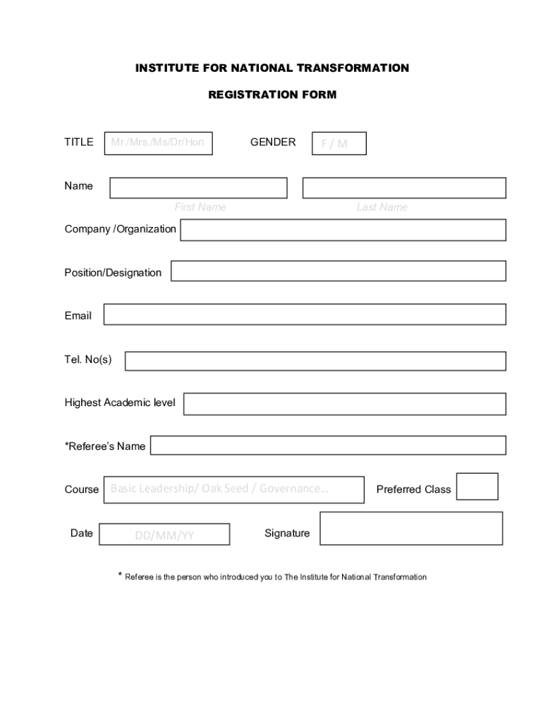 Form preview