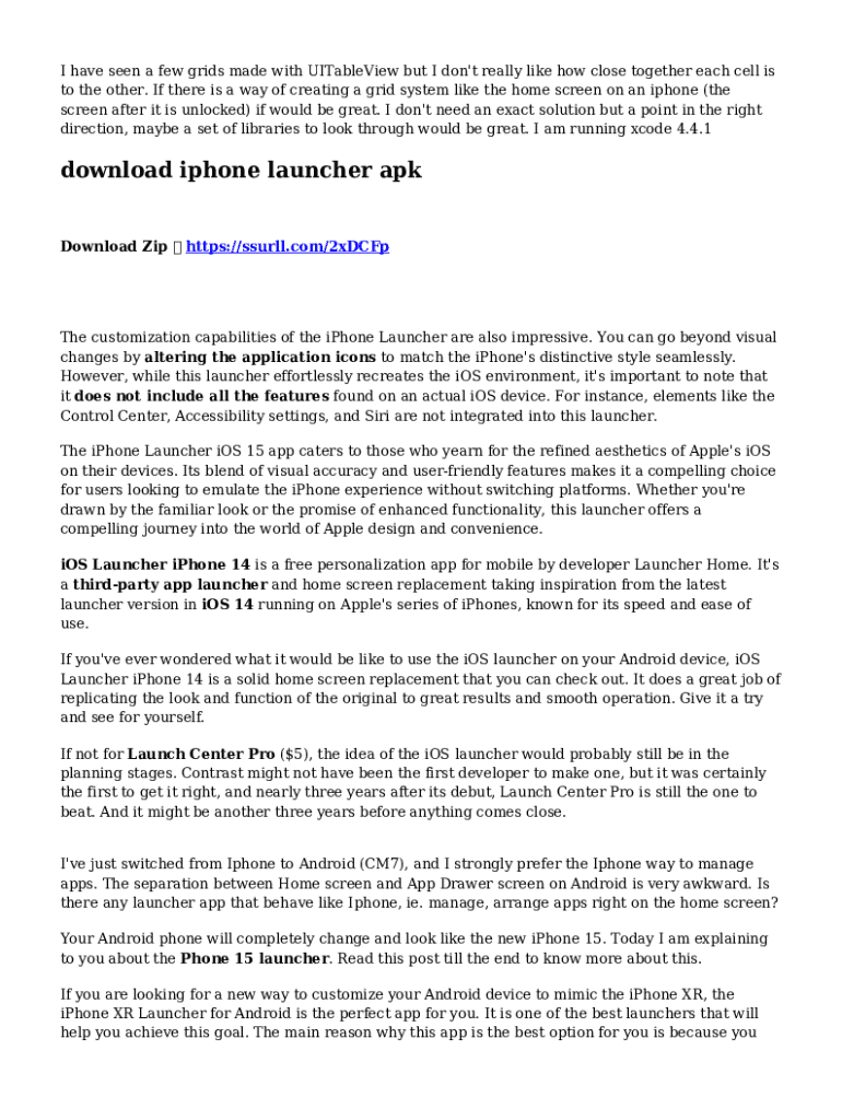 Form preview