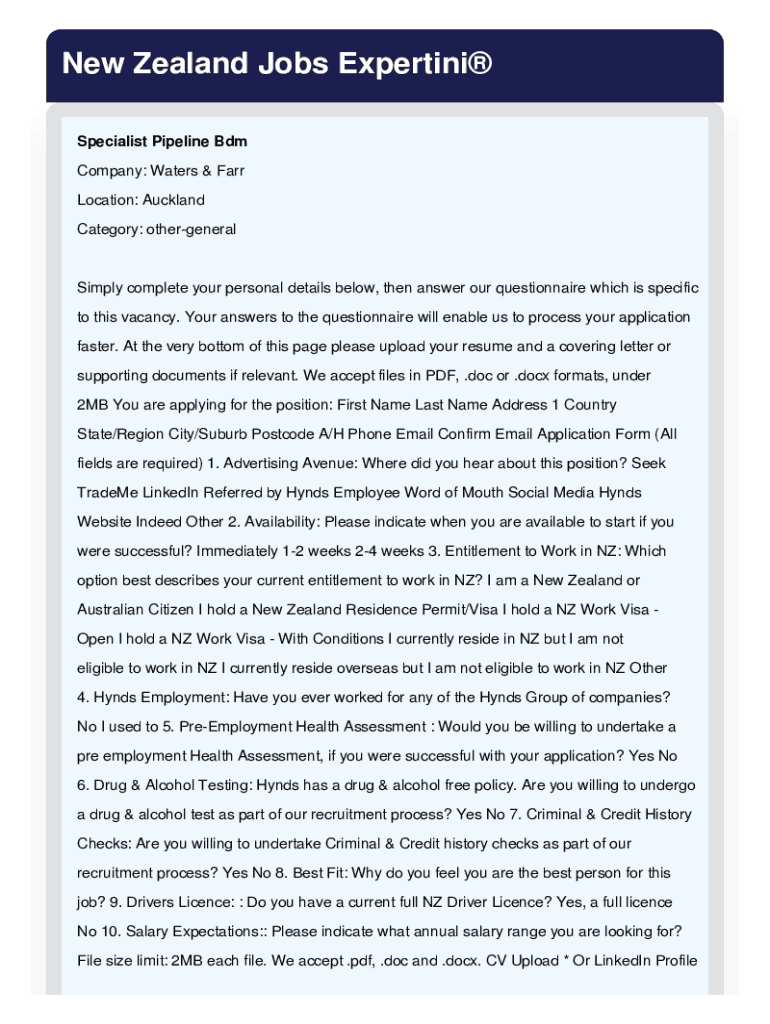 Form preview