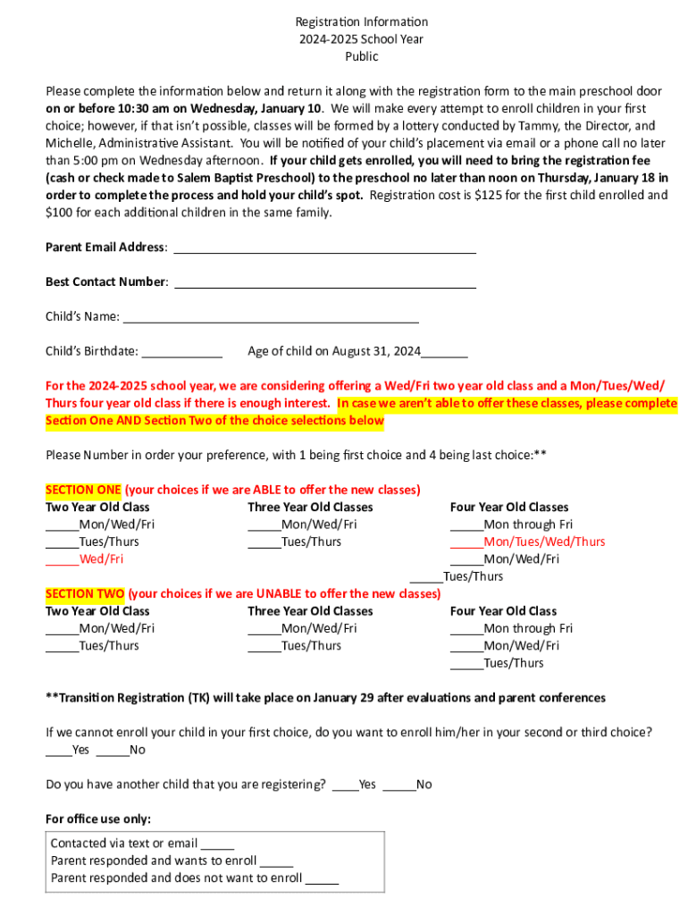 Form preview