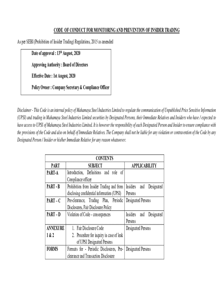 Form preview