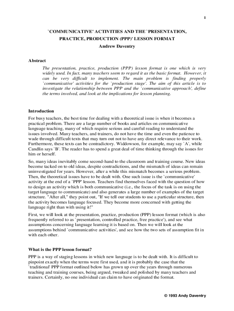 Form preview