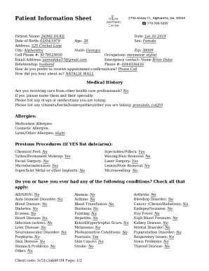 Form preview