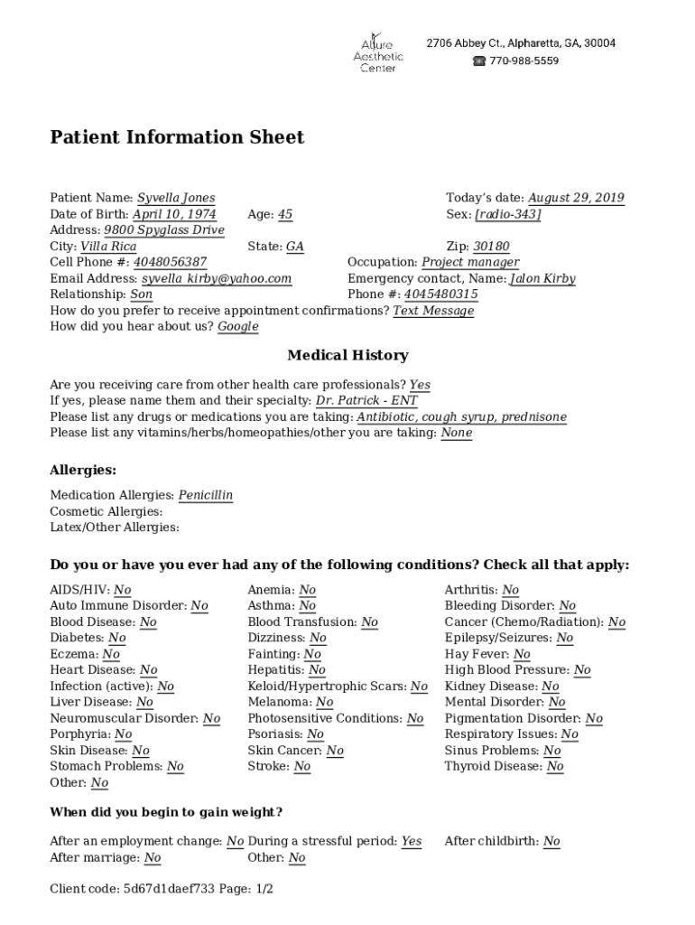Form preview
