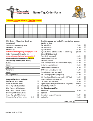 Form preview
