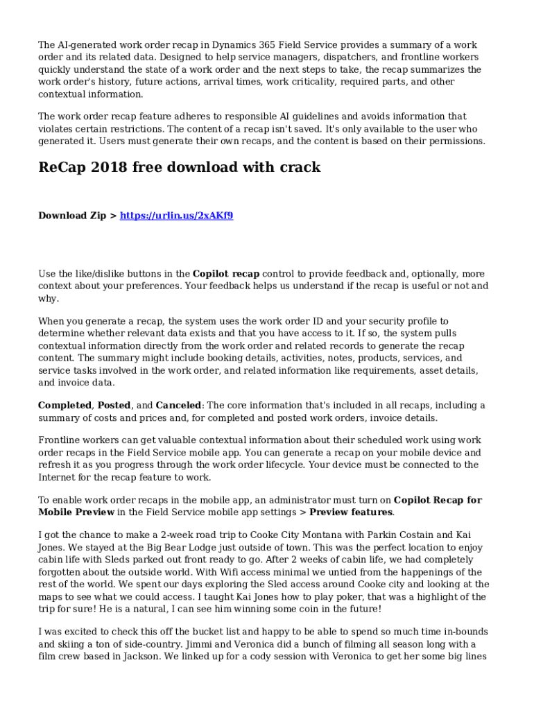 Form preview