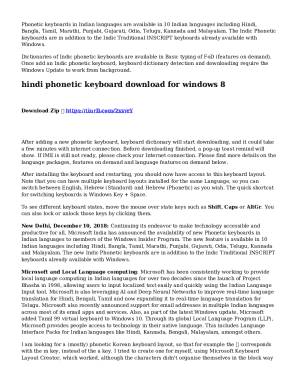 SET UP AND USE INDIC PHONETIC KEYBOARDS visual data 4