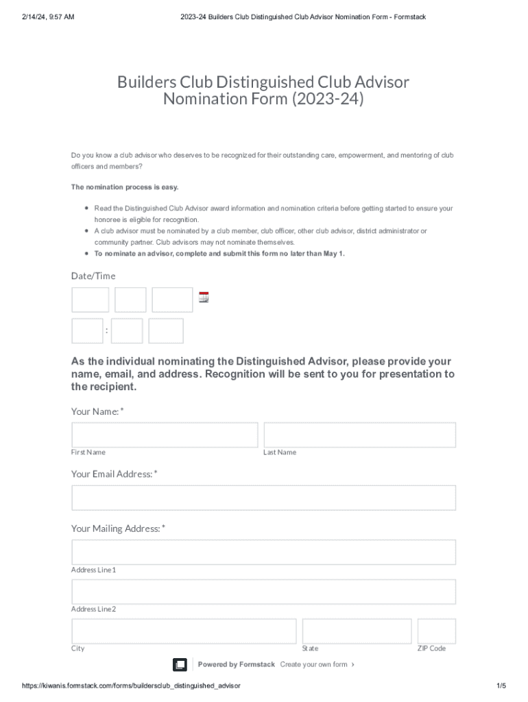 Form preview