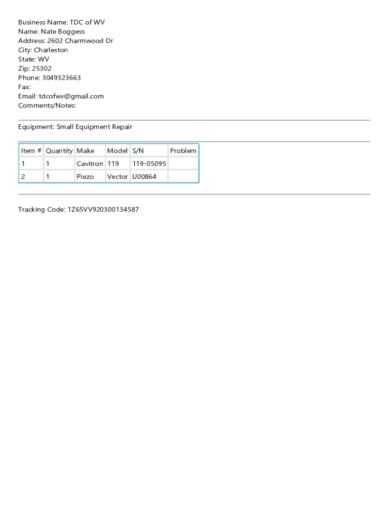 Form preview