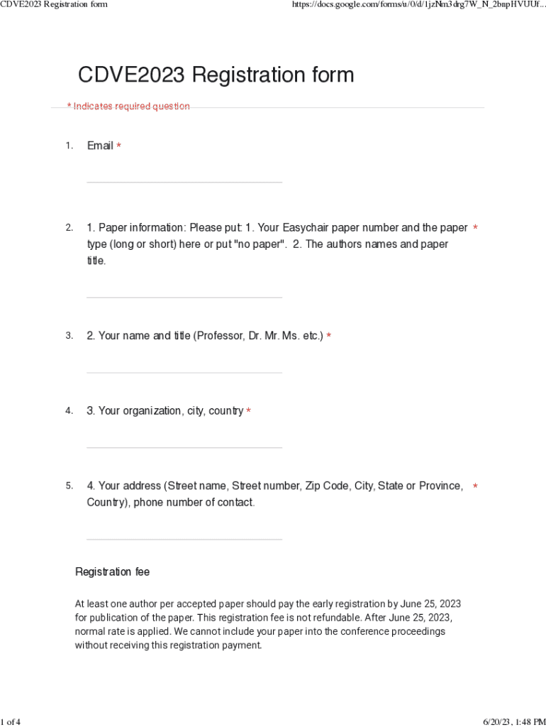 Form preview