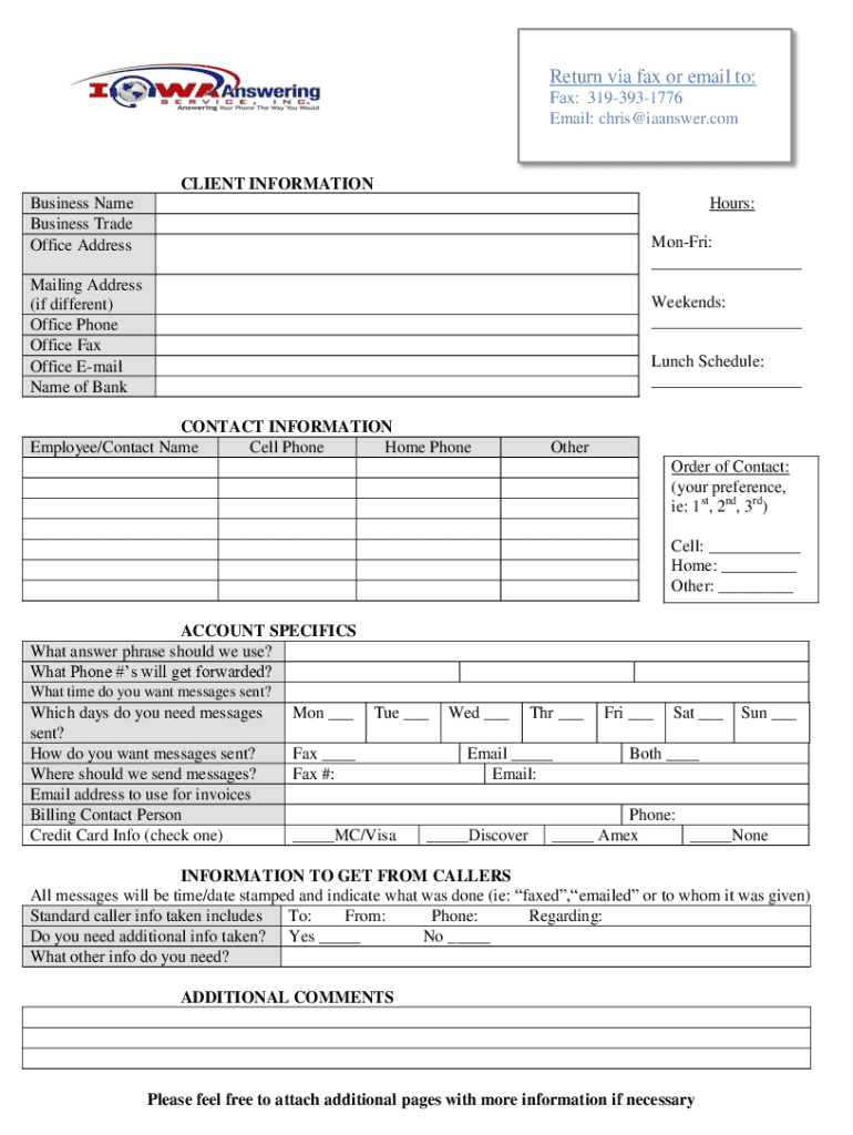 Form preview