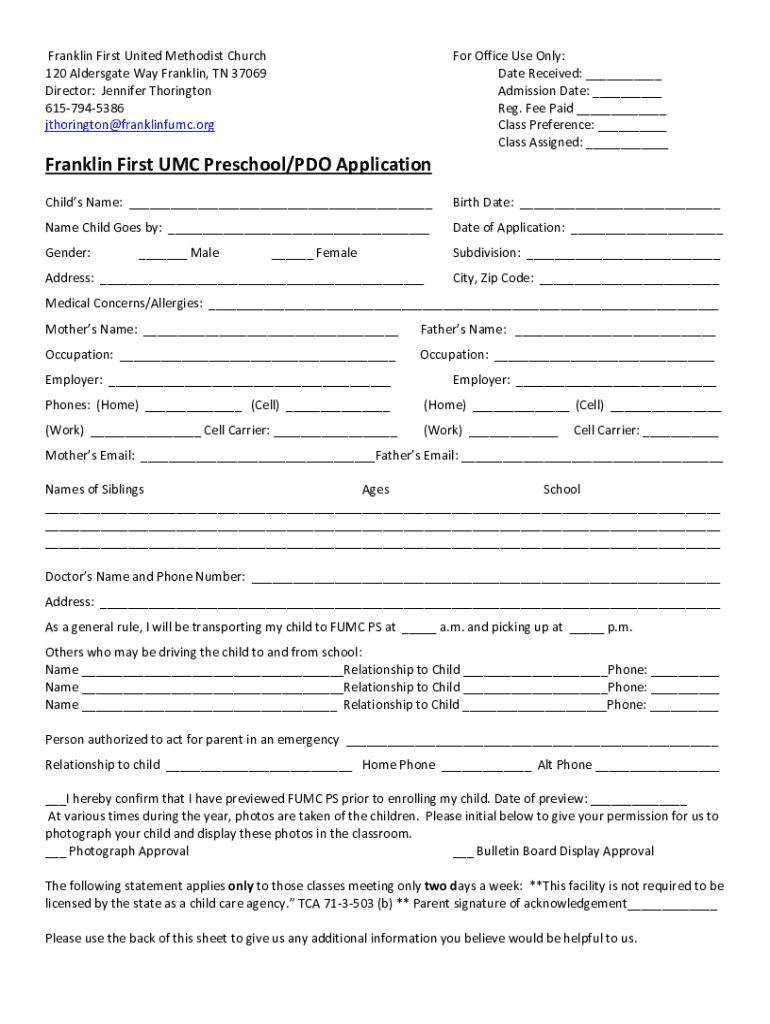 Form preview