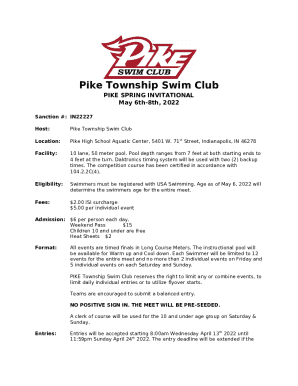 Pike Township Swim Club Home - SportsEngine Motion