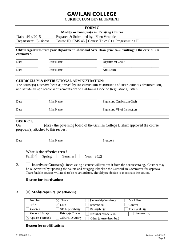 Form preview