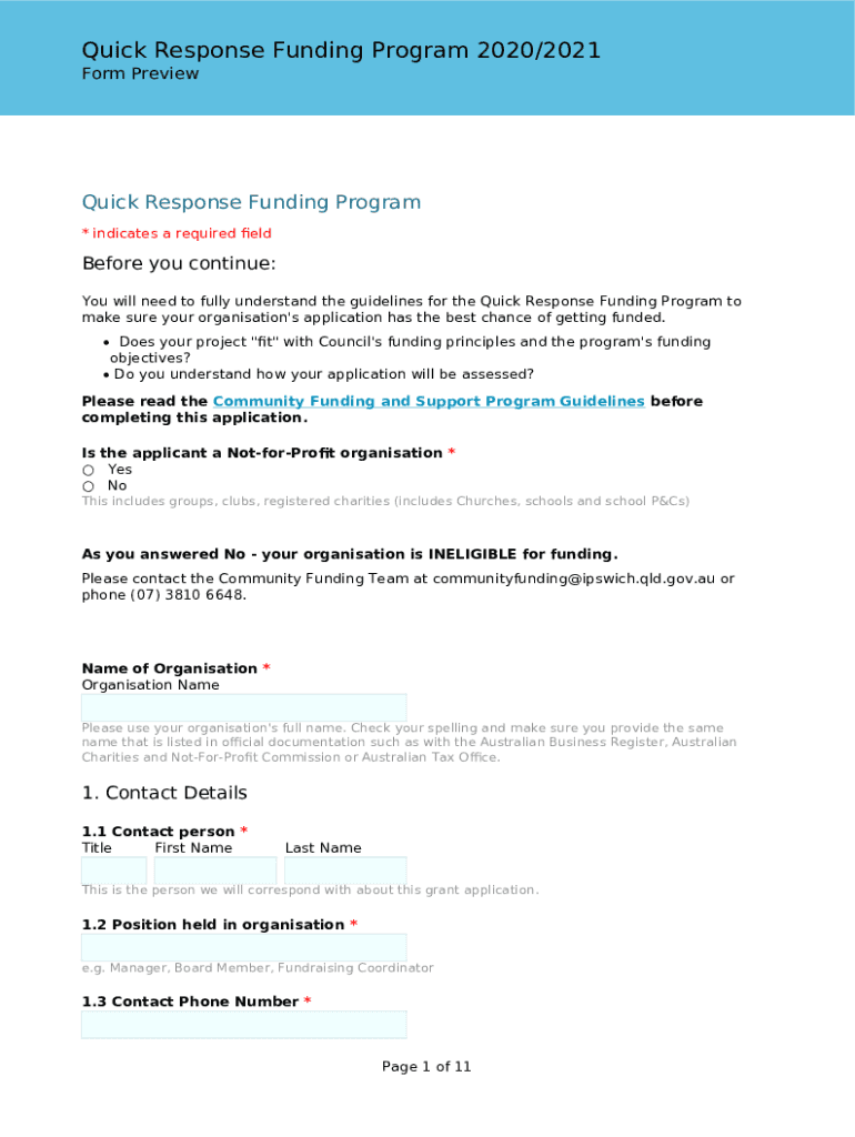 Form preview