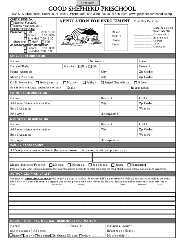 Form preview