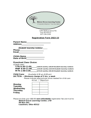 Form preview