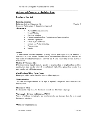 Fillable Online Computer Architecture: A Quantitative Approach, Second ...