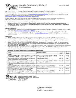 eStaffing System Exemption Procedure