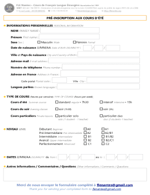 Form preview