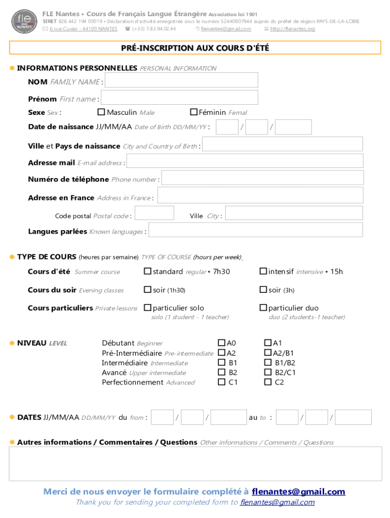 Form preview