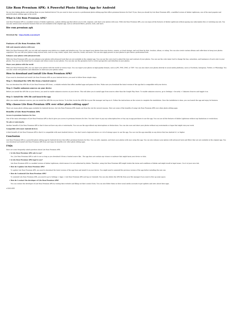Form preview