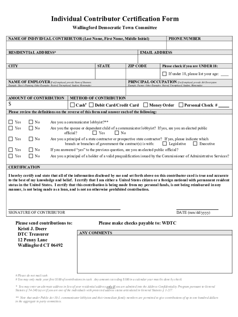 Form preview