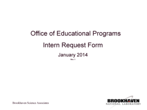 Attorney on demand - Important Before requesting a student from OEP with this Intern Request Form, the mentor must identify prospective - bnl