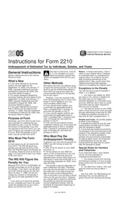 Instructions for Form 2210