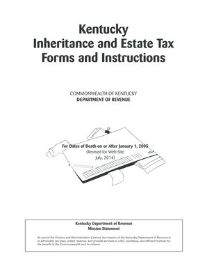 Kentucky Inheritance Tax Return