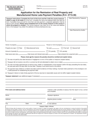 Ohio DTE 23A Form