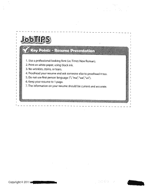 Resume and References Worksheet