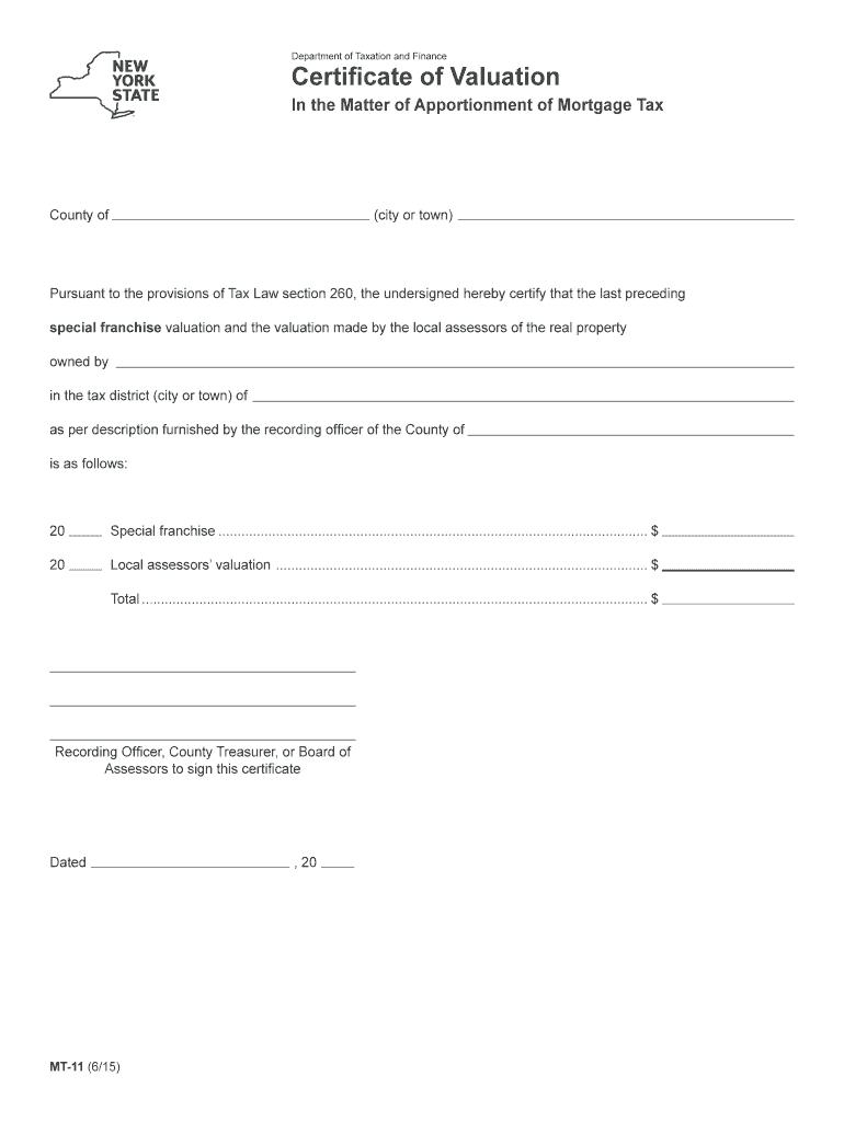 mt11 form Preview on Page 1