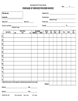 Proof of purchase ebay receipt - 470-0020 Purchase of Services Provider Invoice - Iowa Department ... - dhs iowa