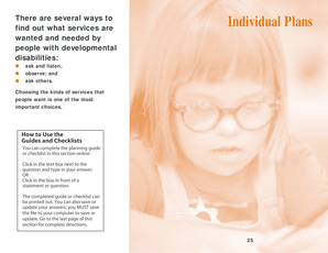 Individual Program Planning Guide