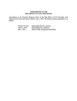 Ohio Divorce Complaint Form