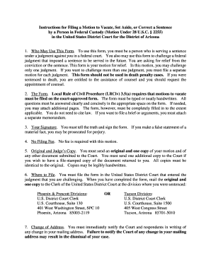 Motion Under 28 U.S.C. § 2255
