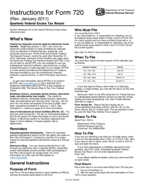 Instructions for Form 720