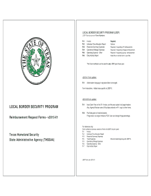 Mileage request form - lbsp