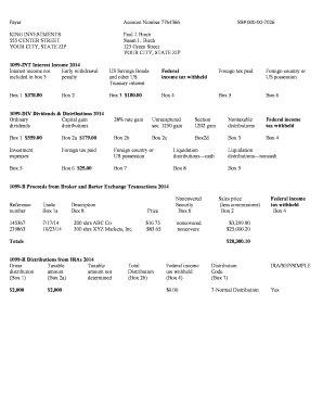 IRS Form 1099 Tax Forms