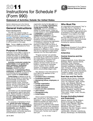 Instructions for Schedule F (Form 990)