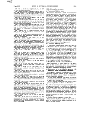 IRS Form 6041 Information at Source