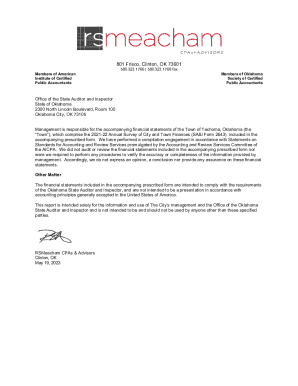 2022 FORM SA&amp;I 2643 - Oklahoma State Auditor &amp; Inspector