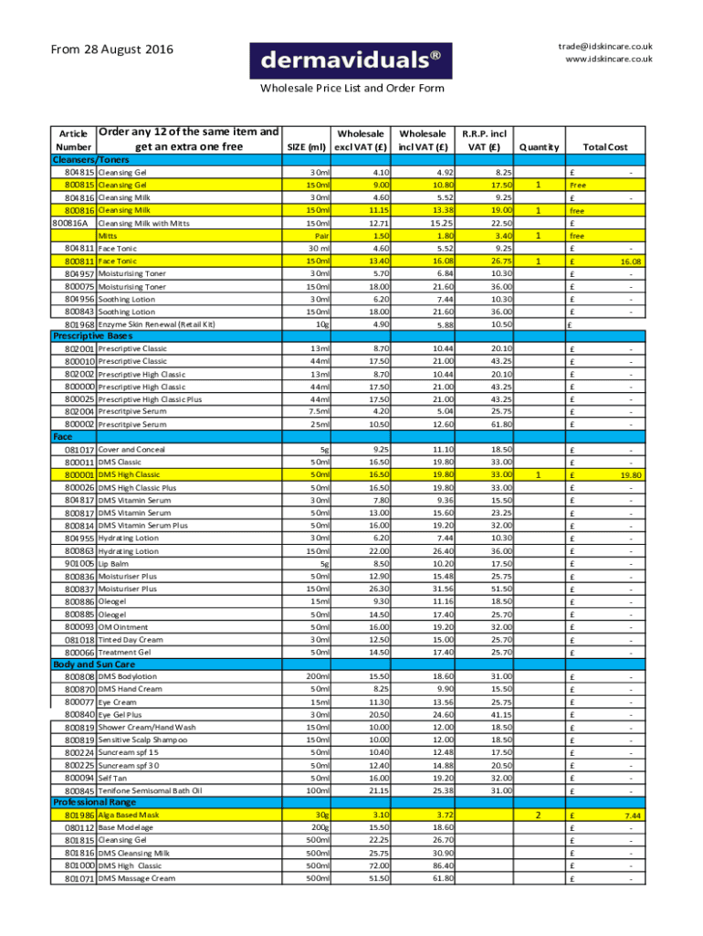 Form preview