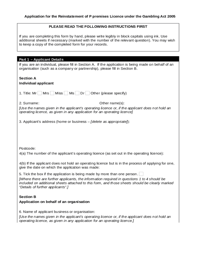 Form preview