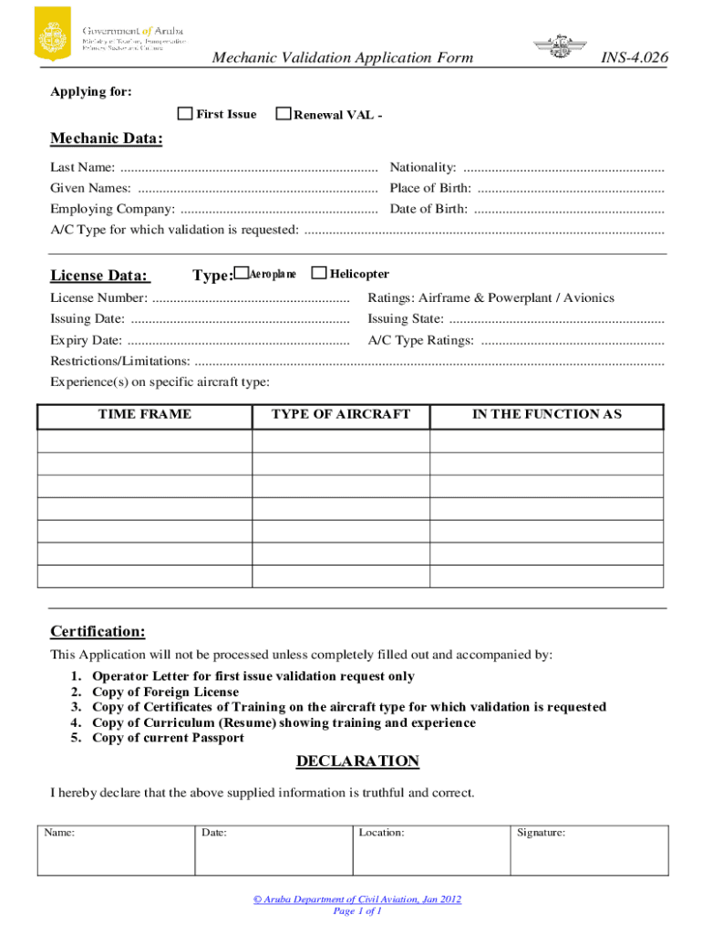 Form preview