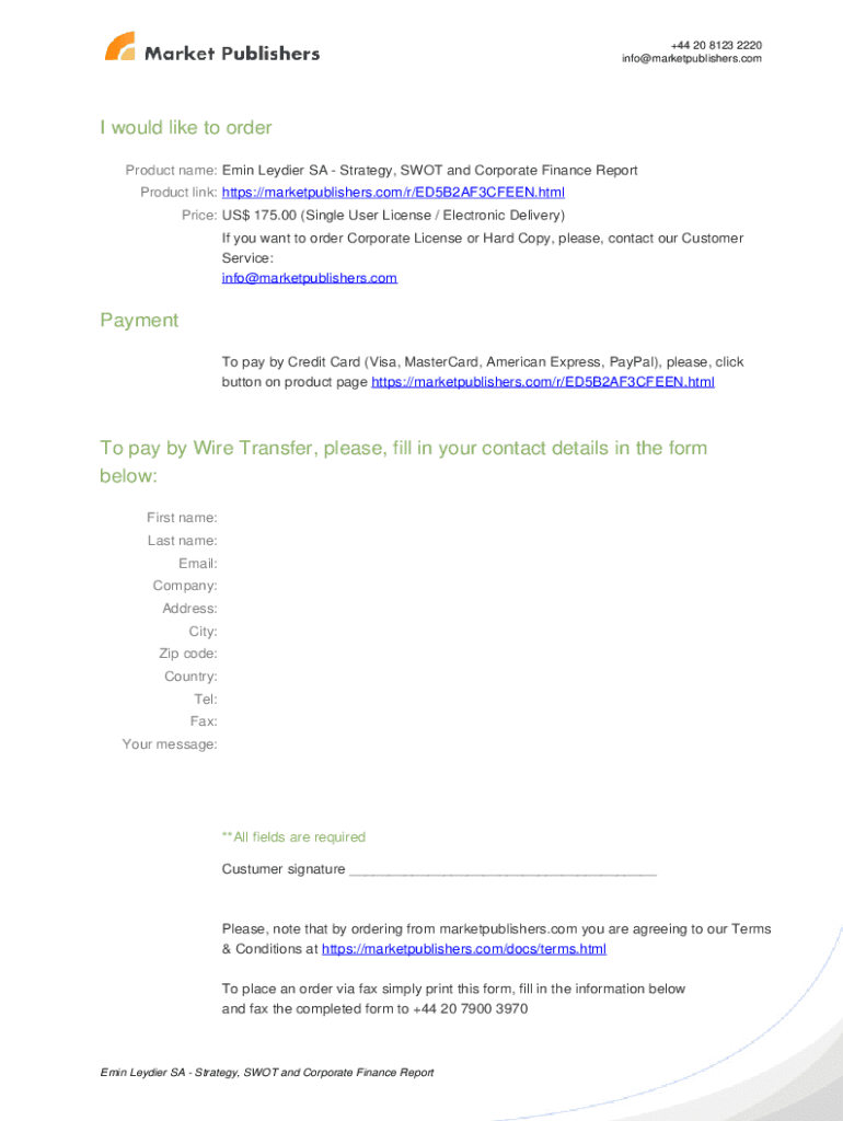 Form preview